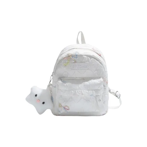 Kewuku ПУ (полиуретан) Рюкзак Женский Белый Черный Синий Розовый