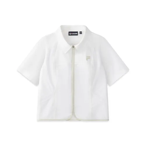 FILA FUSION Рубашка Женская Стандартная Белая WT