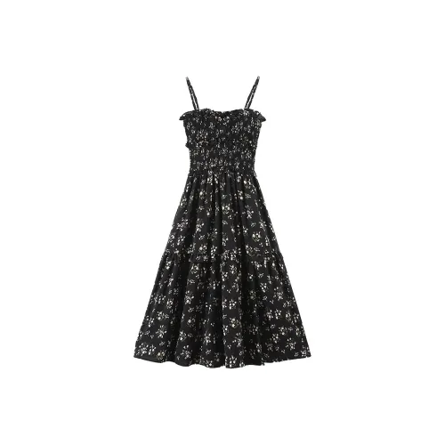 Розовый Черный Женские Слиплатья