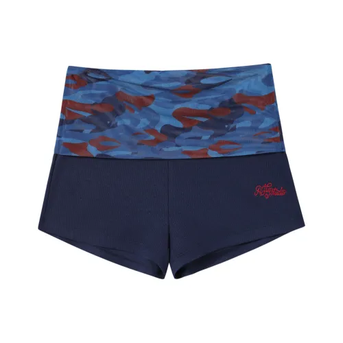 AJPG Камуфляжные синие женские повседневные шорты