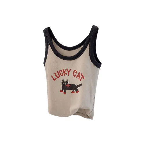 Cypress House Майка Женская Серый Бежевый