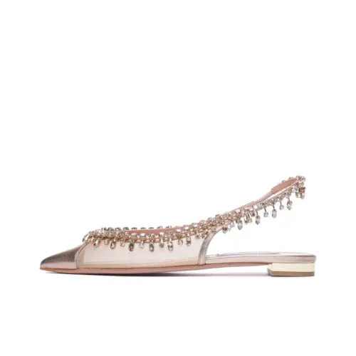 AQUAZZURA Повседневная обувь Женская Розовая