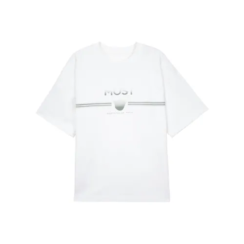 MOST Белая Мужская T-Рубашка