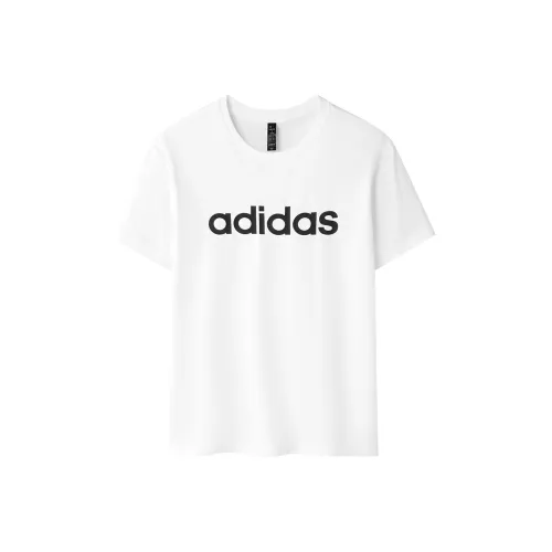 Adidas Белая Унисекс Футболка