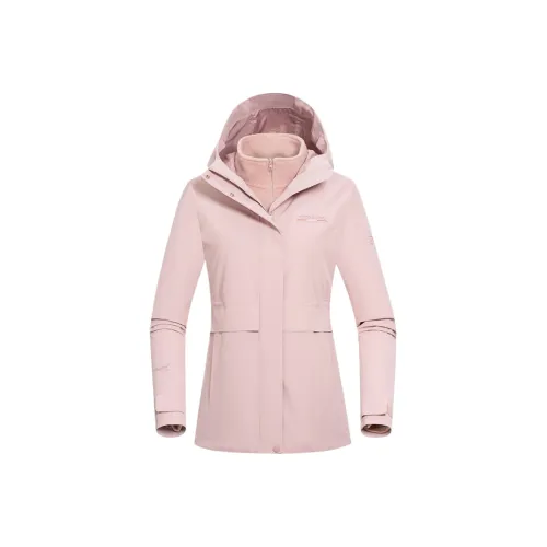 NORTHLAND Профессиональный Водонепроницаемый и Ветрозащитный 3 в 1 Ветровка Женская