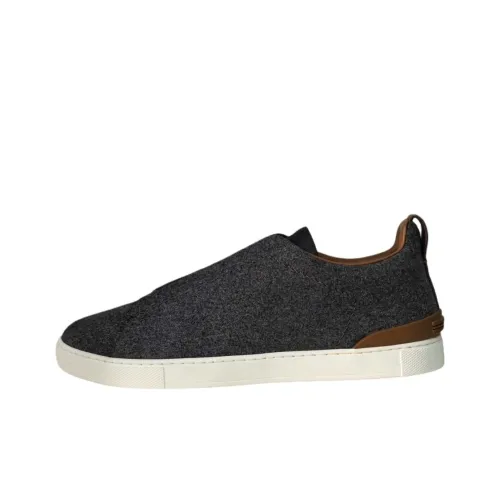 Ermenegildo Zegna Triple Stitch Скейтборд Кроссовки Низ Мужские