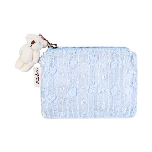 MILO BLISS Шифон Полосы Медвежонок Подвеска Монета Сумка для хранения Переносная