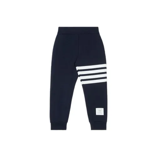THOM BROWNE Синие Kids Вязаные Тренировочные Брюки
