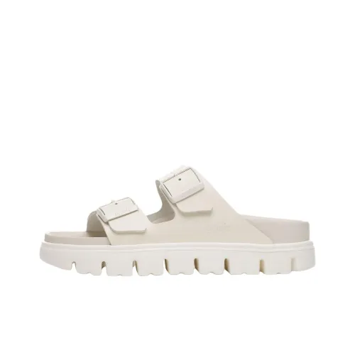 Birkenstock Arizona Chunky EVA Устойчивые к истиранию Слипоны Женские Сливочный Узкий Версия