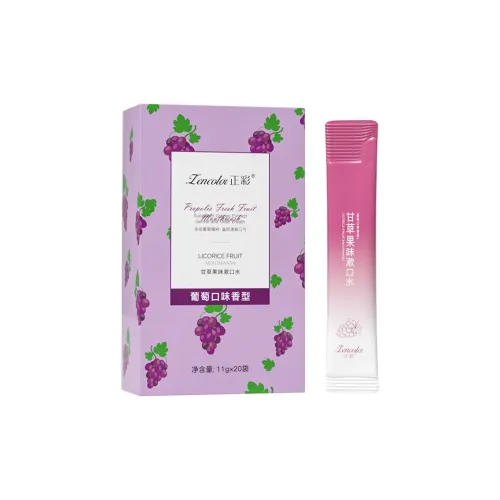 ZHENGCAI Лакрица Fruit Flavor Полоскание для рта Виноградный Flavor Антибактериальный Защита десен Освежающий Дыхание Оральная гигиена