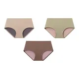 Q Комбо Двусторонний Средний [Кожа, Травяной Зеленый, Умбра] 3 Упаковки Подарочная Коробка Набор