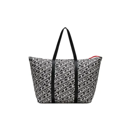 Сумка через плечо из ткани в сотрудничестве с LACOSTE стандартная женская черная ивовая