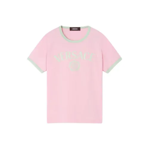 VERSACE LOGO KIDS T-рубашка Розовая Детская