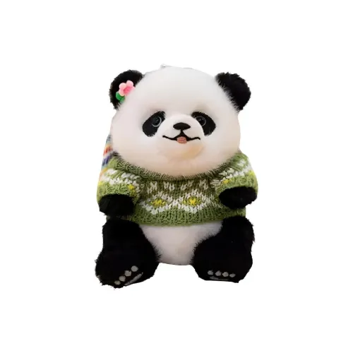 AORUNJU Очаровательная Панда Малыш Кукла Плюшевая Подвеска 14 см Рекомендуемая Высота