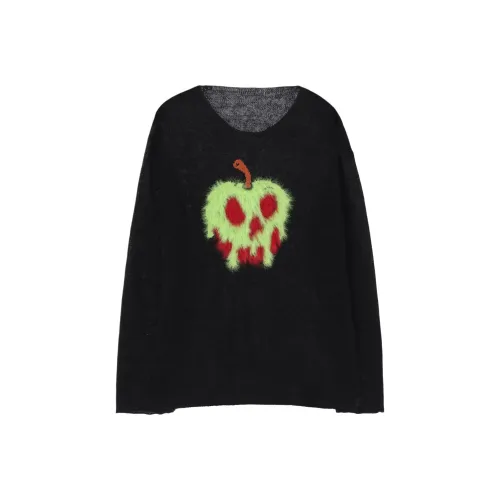 Yohji Yamamoto BAIXUEGONGZHU,LIANMINGKUAN Черный Женский Трикотаж