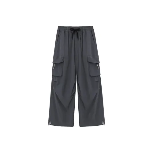 LAVA LAND Серые Женские Повседневные Брюки