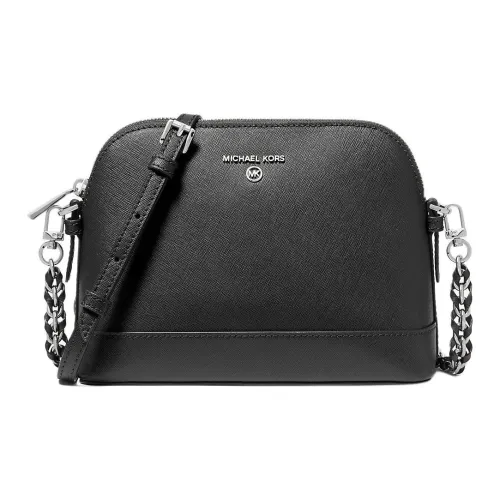 MICHAEL KORS Saffiano Кожа Сумка через плечо Сумка на плечо Большая Женская Черная