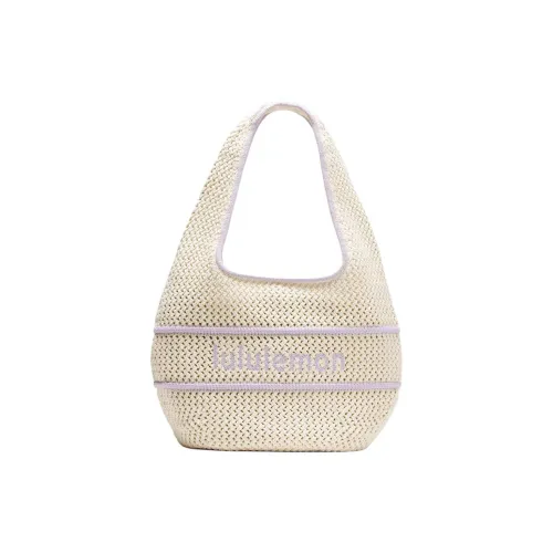 lululemon Полиэстер Одно плечо Сумка Стандартная Женская Светлый слон Лаванда Кремовый