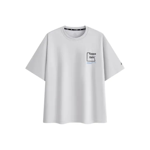 KAPPA GARA Series T Рубашка Мужская Ледниковый Серый