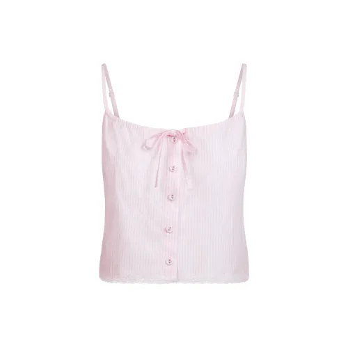 Skims Mother's Day Limited Collection Вишневый цветок Полосы Женские Камисоли