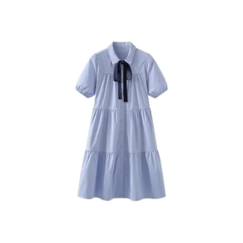 ABBY GODDESS Короткое платье с короткими рукавами женское