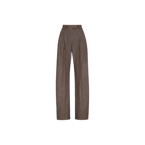 Brunello Cucinelli Коричневые Женские Повседневные Брюки