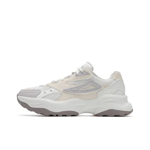 FILA Низкие Беговые Кроссовки Женские Белые Желтые