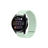 Броня Магнитный Силиконовый Ремешок [Светлый Мятный Зеленый]