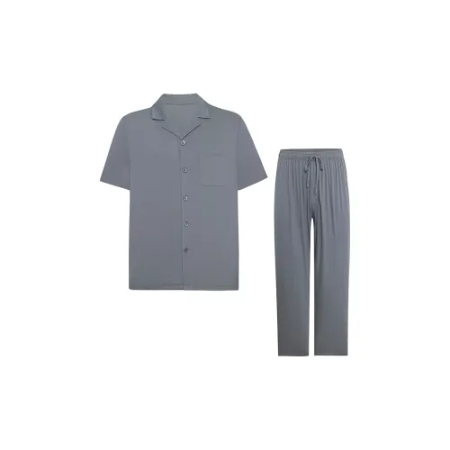 AIMER Azure Lime Men's Pajama Sets AIMER Азур Лайм Мужские Пижамные Комплекты