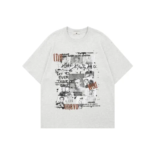 BEAR UNION Серый Женские T-рубашки