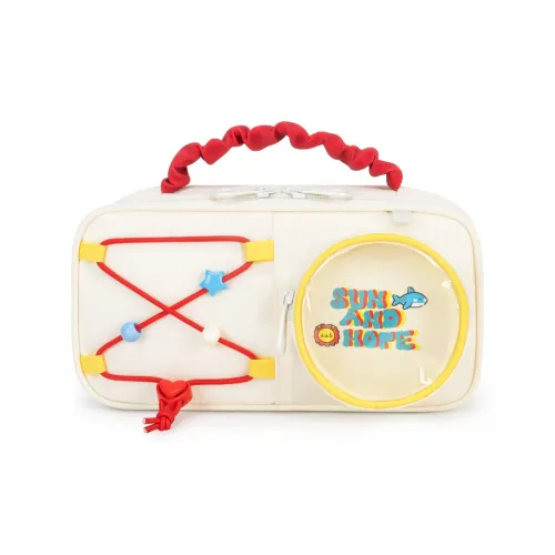 THE JUNCO Водоотталкивающий полиэстер одно плечо сумка женский экрю