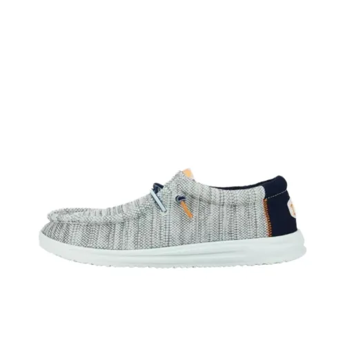 Heydude Мужские повседневные туфли Low Top Светло-серые Мужские