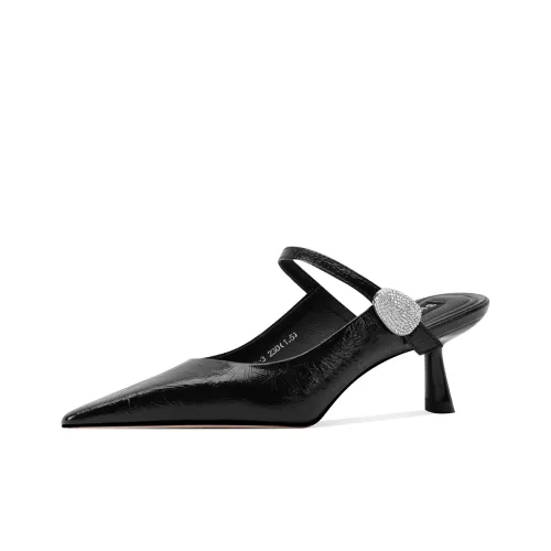 Shesrim Домашние тапочки Женские Черные