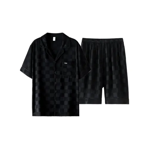 MULONGSHIJIA Магия Черный Мужской Пижамный Комплект