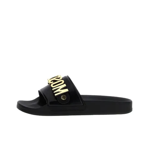 MOSCHINO Слипоны Черные Женские