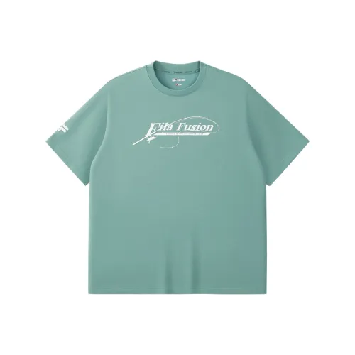 FILA FUSION FILA FUSION X Аквамен Зеленый GN Мужская T-рубашка