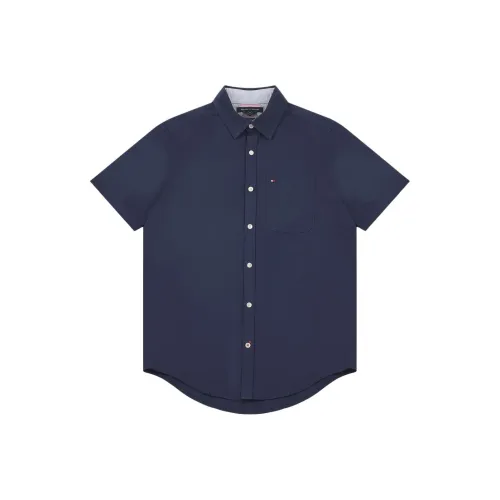 Tommy Hilfiger Мужские Синие Рубашки