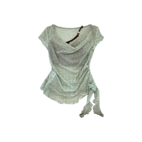 OUBO Зеленые Женские T-рубашки