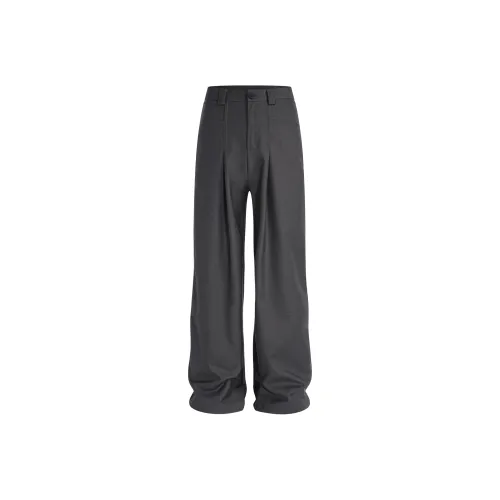 WAYHWEI Серый Унисекс Костюмные Брюки