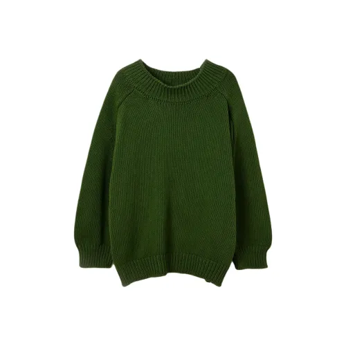 Babaà Темно-зеленый Женские Свитеры