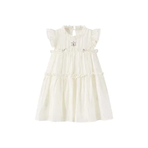 Disney Платье Frozen Collection SS25 Бежевый Дети Возраст 3-7 лет