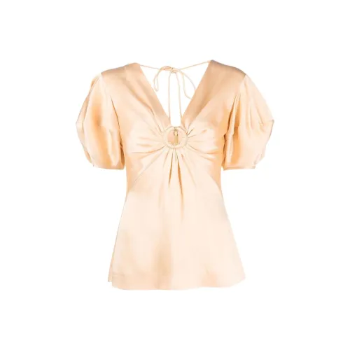 STELLA MCCARTNEY Светло-оранжевые Женские Рубашки