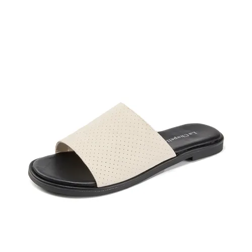 La Chapelle Slip Resistant Abrasion Resistant Слипоны Женские Бежевый