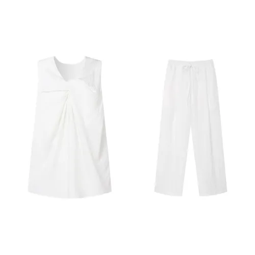 CICADAHOME Арочный Майка Одежда Комплекты Женские Женские Пижамные комплекты