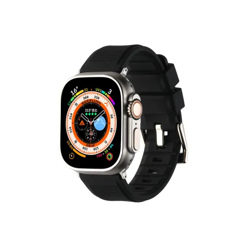 KVZUVUU Ремешок Apple Совместимость Силиконовый Материал IwatchS11 S10 S9 S8 S7 SE Ultra2