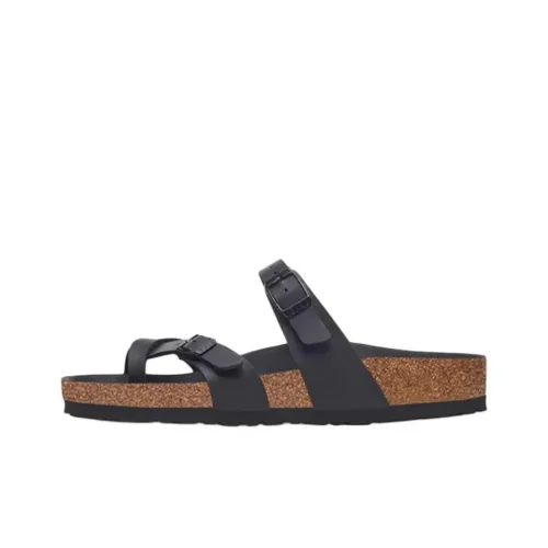 Birkenstock Mayari EVA Устойчивый к истиранию Шлепанцы Женские Черные Узкие