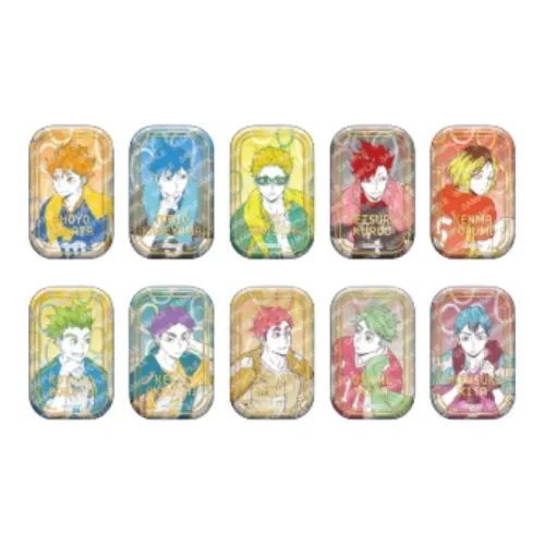 MIU MIU Haikyuu!! Том 2 Золотой Фольга EDITION Значки