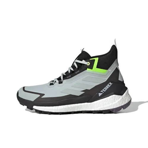 adidas TERREX FREE HIKER 2,0 Устойчивый к истиранию MID Топ Походная обувь Унисекс Зеленый