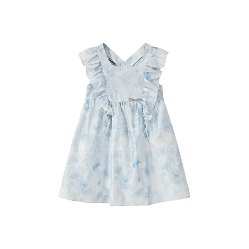 Disney Платье Frozen Collection SS25 Синий для детей 3-7 лет