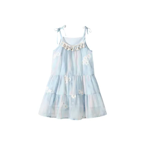 Mu Anmu Синий Платья для детей
